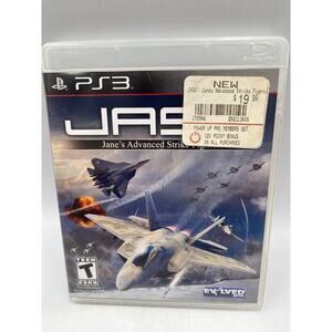 Janes Advance Strike Fighters (Sony PlayStation 3, PS3) CIB - Tested & Working